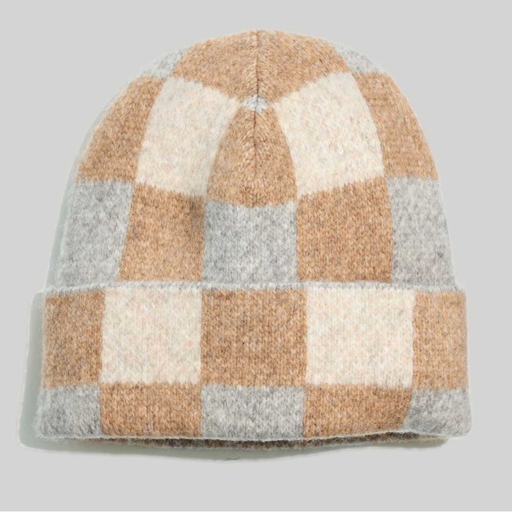 Madewell Checked Beanie